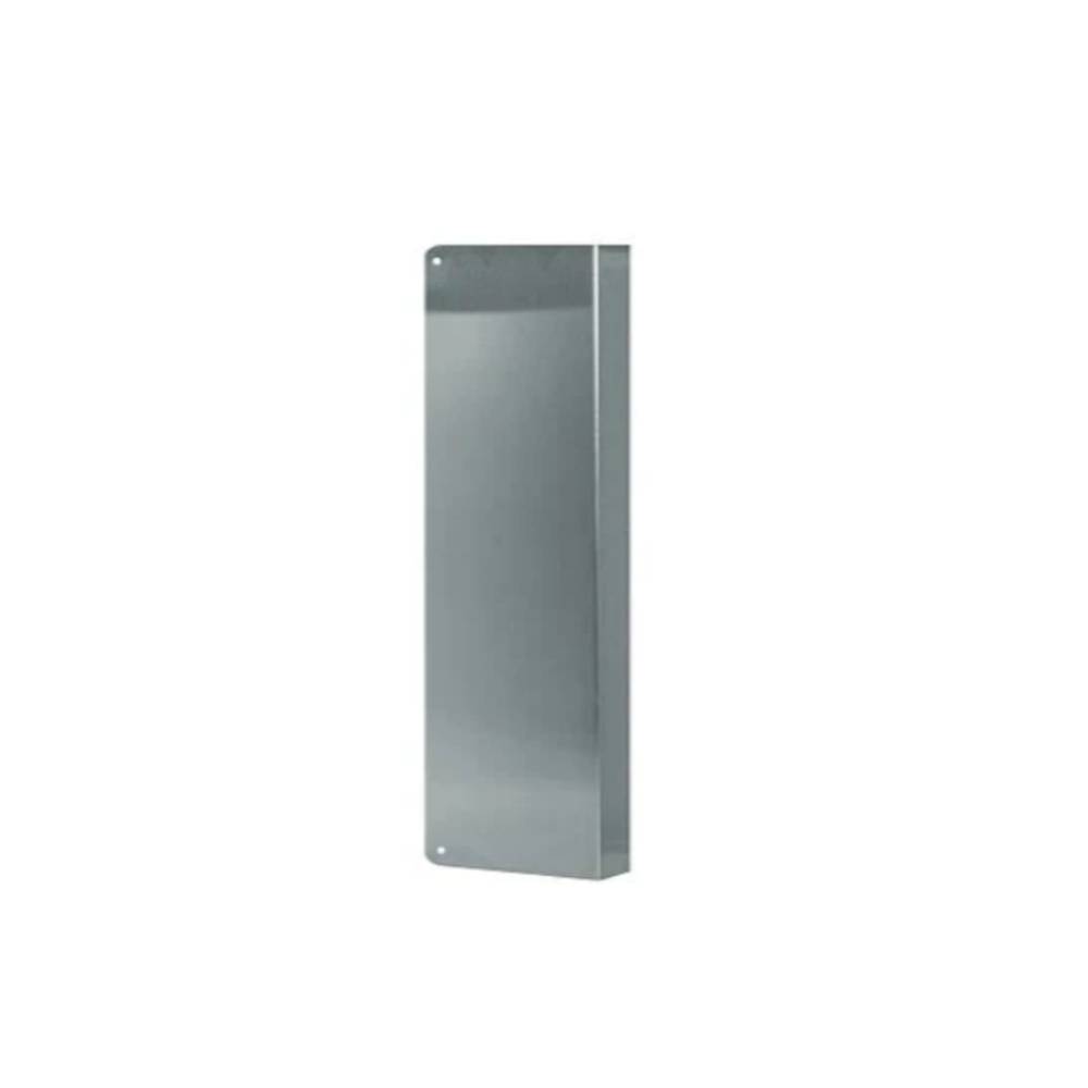 Don-Jo - 20B-S-CW - Wrap Around Plate 22 Gauge Steel 20 Height and 5-1/8 Width - S (Satin Stainless Steel Finish-630)