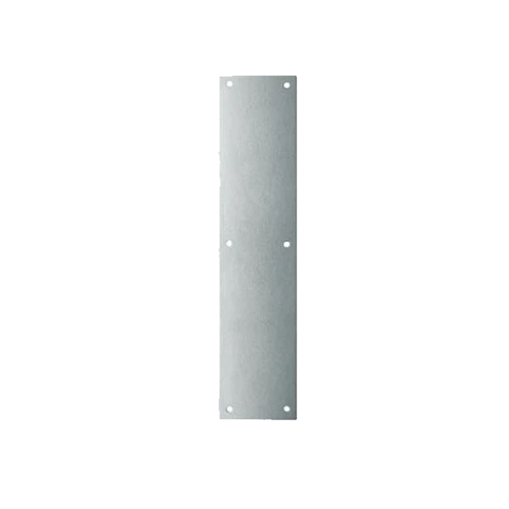 Don-Jo - 70-619 - Push Plate with 3-1/2 Width and 15 Length - 619 (Satin Nickel Plated Finish)