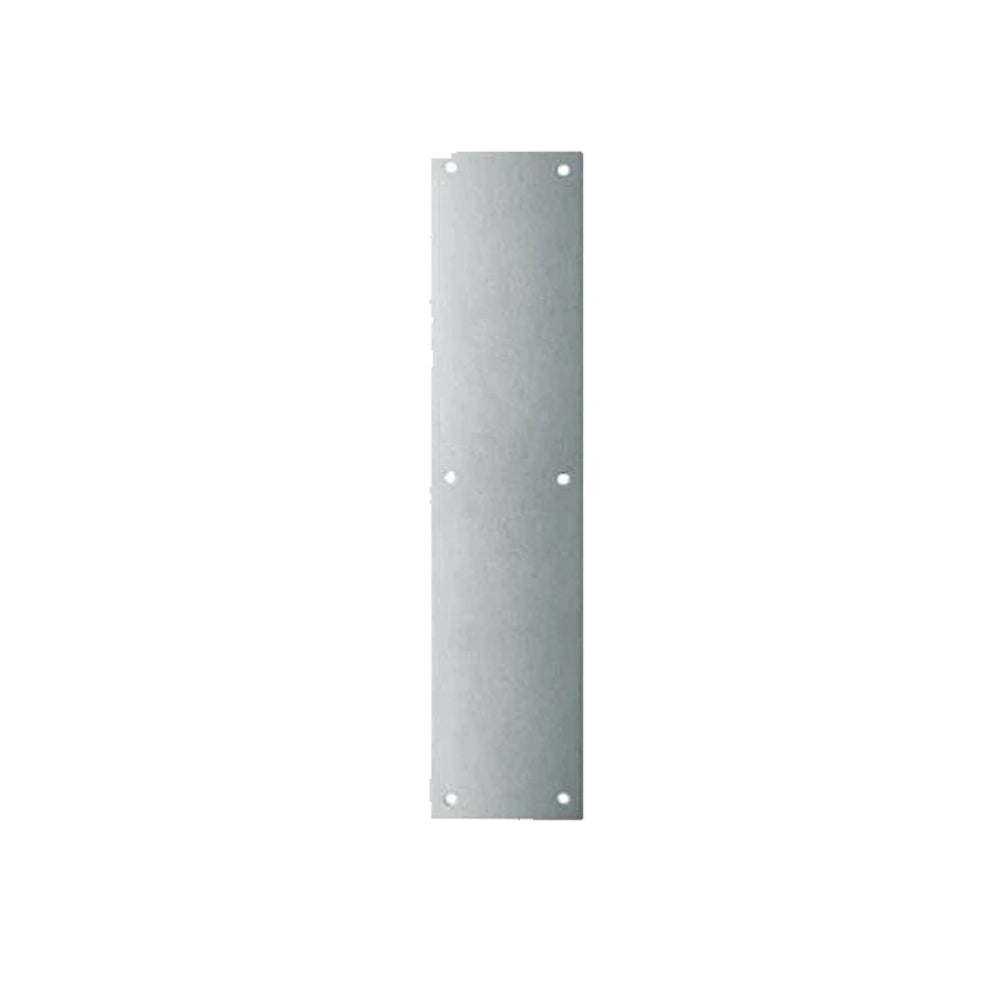 Don-Jo - 71-629 - Push Plate with 16 Length and 4 Width - 629 (Bright Stainless Steel Finish)