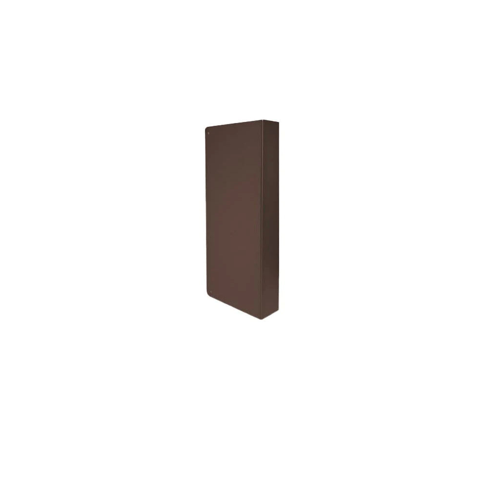 Don-Jo - 90-BZ-CW - Wrap Around Plate 22 Gauge Steel 12 Height and 5 Width - BZ (Satin Bronze Finish-612)