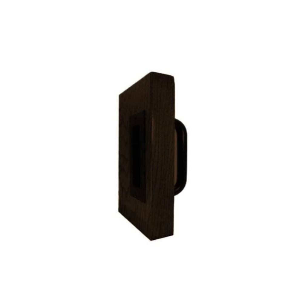 Don-Jo - BD1815-DU - Barn Door Round Pull 6.75 Length and 6 CTC - DU (Duronodic Brown Coated)