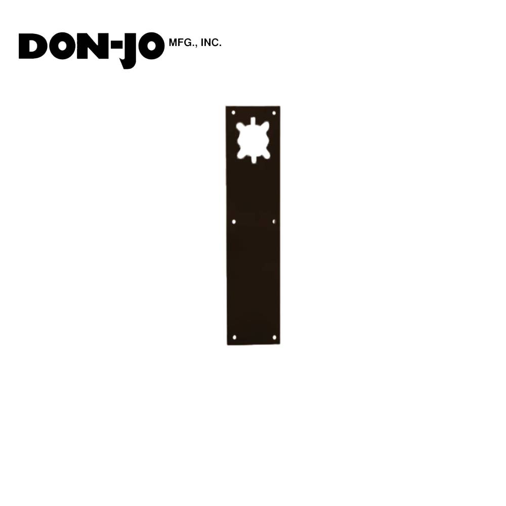 Don-Jo - CFL71-613 - Push Plate with Holes - 613 (Oil Rubbed Bronze Finish)