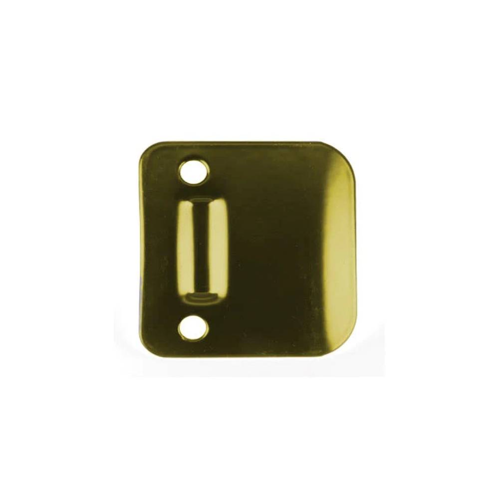 Don-Jo - D9115-605 - Extended Lip Dimple Strike - 605 (Bright Brass Finish)