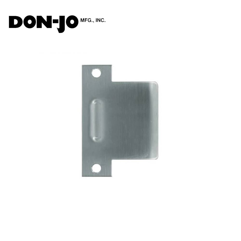 Don-Jo - DEST-103-630 - Extended Lip Dimple ASA Strike 18 Gauge Steel 4-7/8 Height and 3 Width - 630 (Satin Stainless Steel Finish)