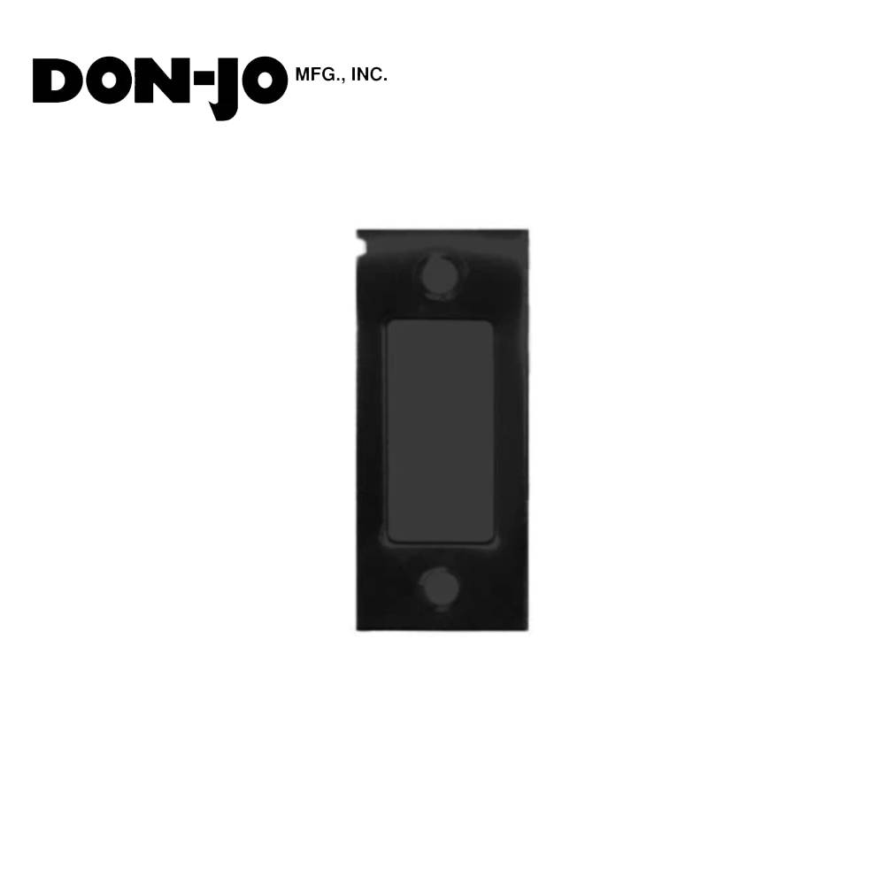 Don-Jo - DS-234-622 - Deadbolt Strike 2-3/4 Height and 1-1/8 Width - 622 (Flat Black Coated)