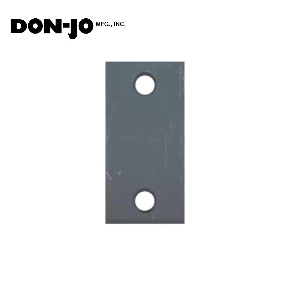 Don-Jo - EF-161-TG - Latch Filler Plate 2-1/4 Length and 1-1/8 Width Primed for Painting
