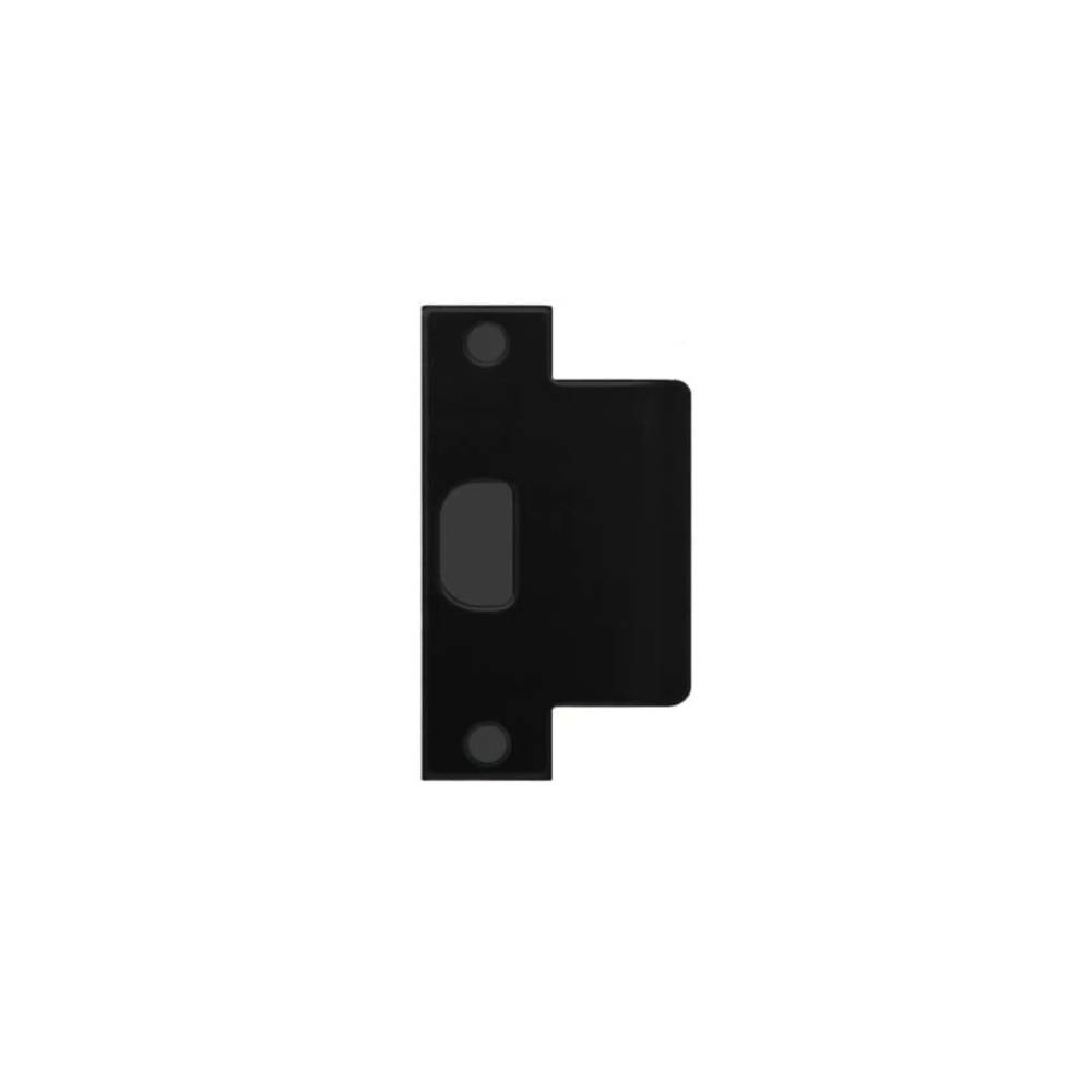 Don-Jo - EST-125-622 - Extended Lip ASA Strike - 622 (Flat Black Coated)