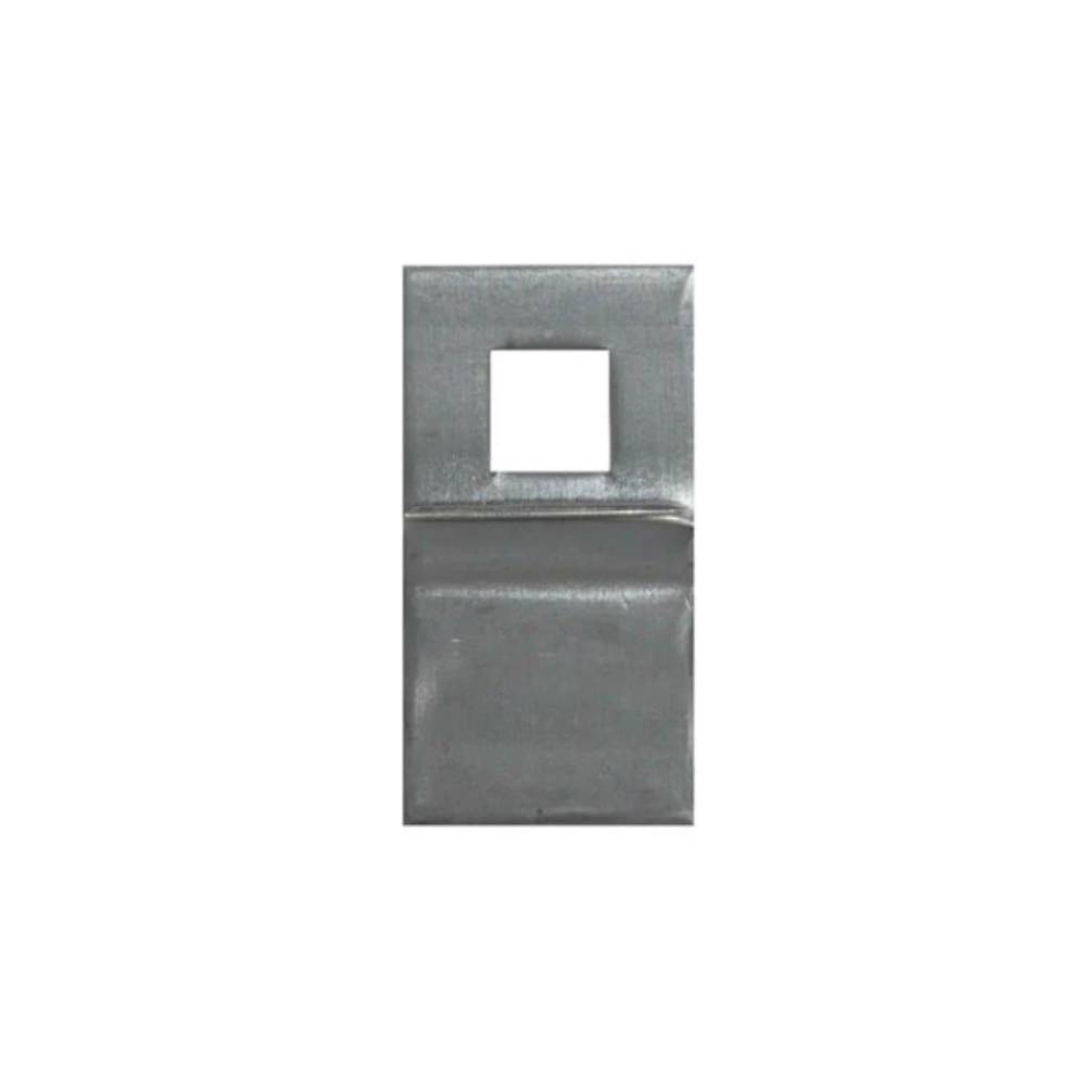 Don-Jo - FBG-1-SQ - Flush Bolt Guide 13 Gauge Steel 3-1/4 Length and 1-3/4 Width