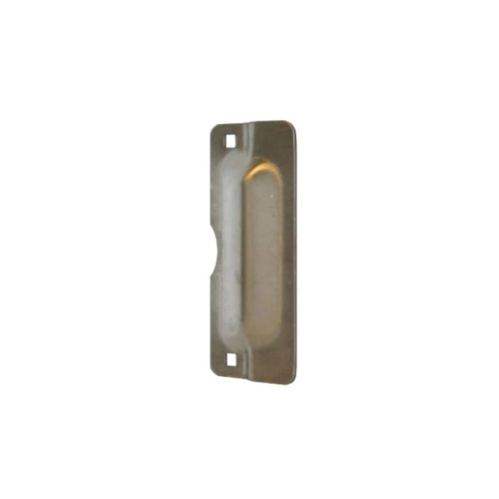 Don-Jo - LP-107-630 - Latch Protector 12 Gauge Stainless Steel 11 Length and 2-3/4 Width - 630 (Satin Stainless Steel Finish)
