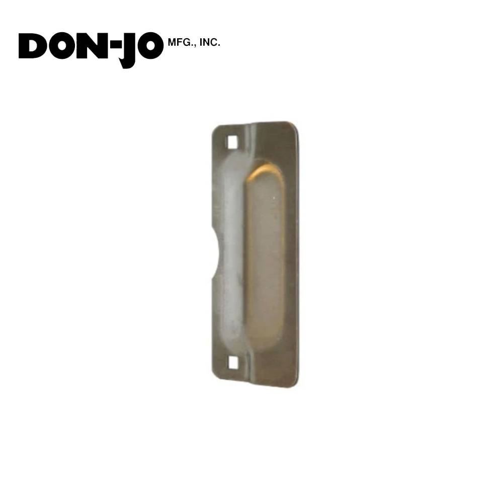 Don-Jo - LP-107-630 - Latch Protector 12 Gauge Stainless Steel 11 Length and 2-3/4 Width - 630 (Satin Stainless Steel Finish)