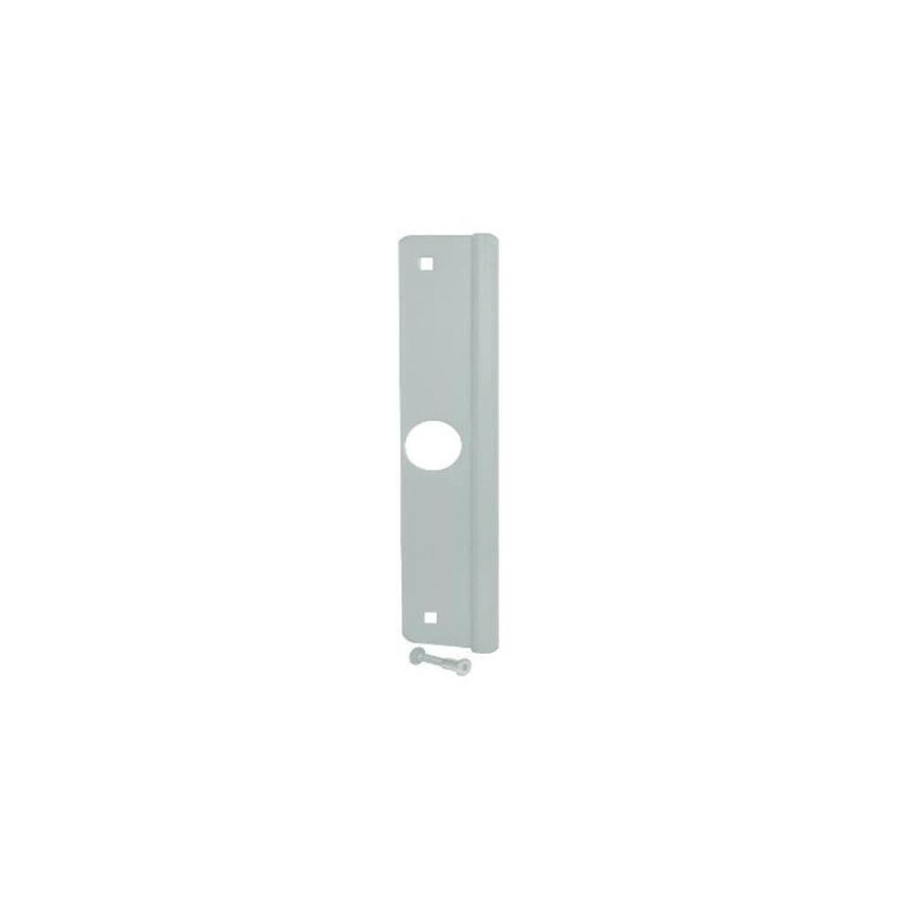 Don-Jo - LP-312-EBF-SL - Latch Protector for Outswinging Doors - SL (Aluminum Painted Finish-689)
