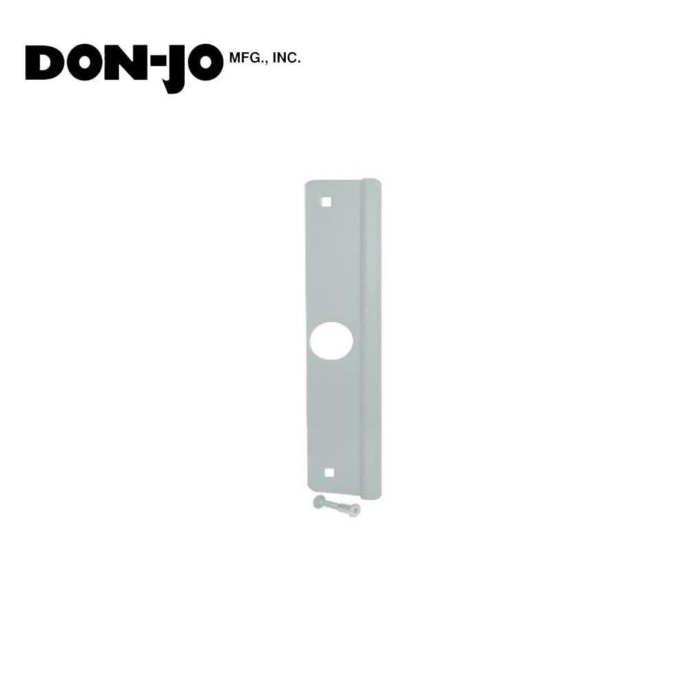 Don-Jo - LP-312-EBF-SL - Latch Protector for Outswinging Doors - SL (Aluminum Painted Finish-689)