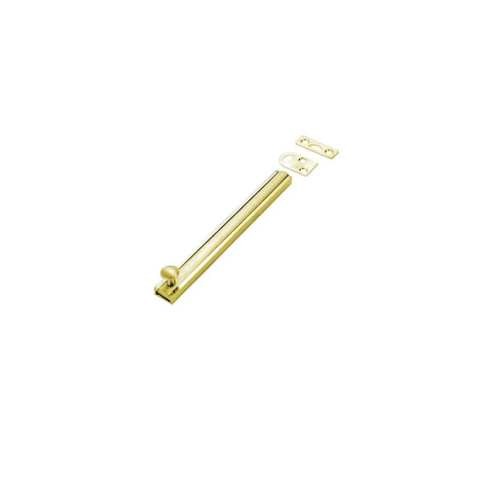 Don-Jo - SB-6-605 - Slide Bolt - 605 (Bright Brass Finish)
