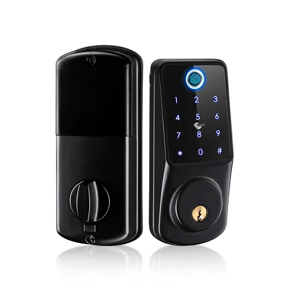 ECS HARDWARE - A220 Smart Door Lock with Fingerprint Reader and Thumbturn