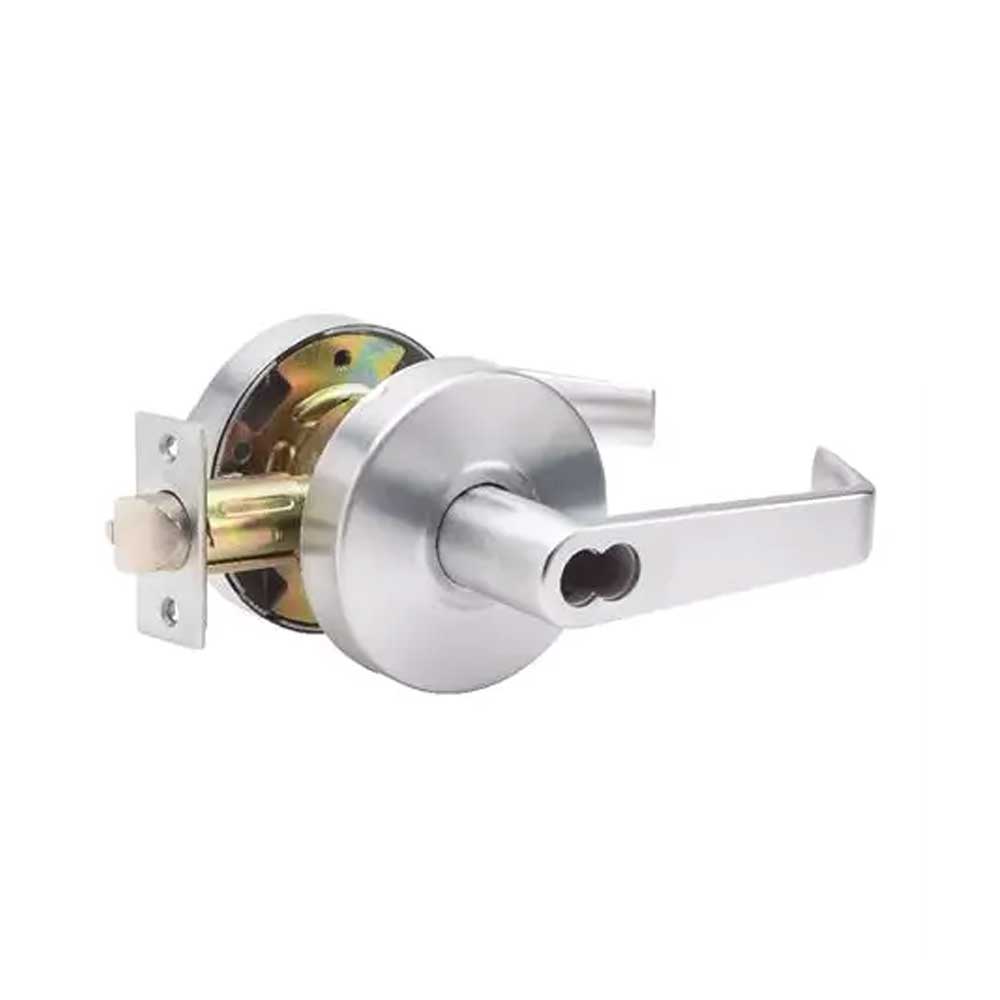 Global Door Controls - GAL Series - Interchangaeble Core - Grade 2 - 626 (Brushed Chrome)