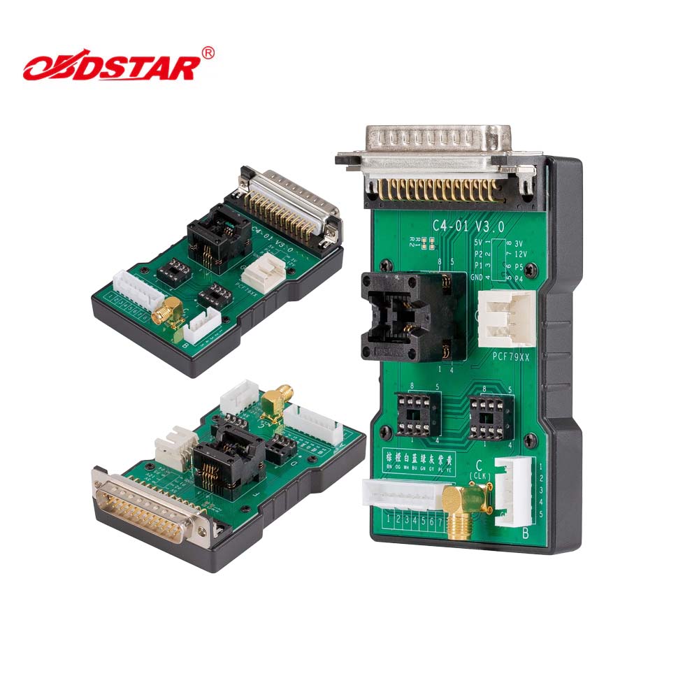 OBDSTAR MP001 Kit with MP001 Programmer+C4-01 Main Unit W004/W005+EEPROM and MCU Adapter
