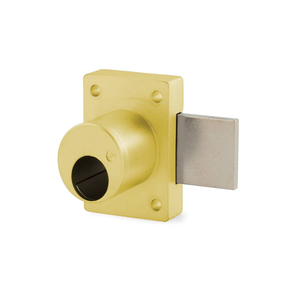OLYMPUS LOCK - 754LC - Less Cylinder Deadbolt Door & Drawer Cabinet Locks for Sargent Original Cylinders - 1-3/8 Inch Cylinder Length - Optional Color