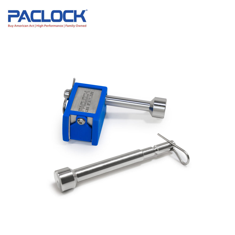 PACLOCK KT-UCS-80S-125-250 Series Locking Hitch Pin Kit for 1-1/4" and 2", 2.5", 3" Receivers