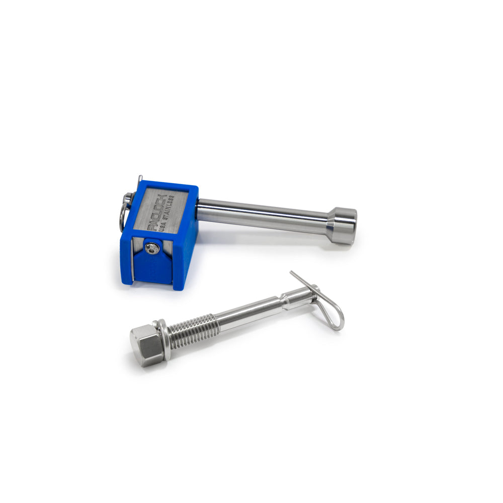 PACLOCK KT-UCS-80S-250-YK-1 Series Locking Hitch Pin Kit for 2", 2.5", 3" and Yakima Bike Racks