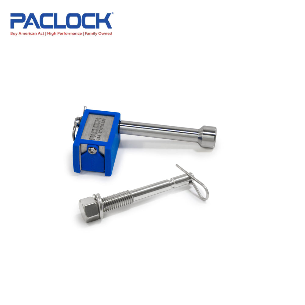 PACLOCK KT-UCS-80S-250-YK-1 Series Locking Hitch Pin Kit for 2", 2.5", 3" and Yakima Bike Racks