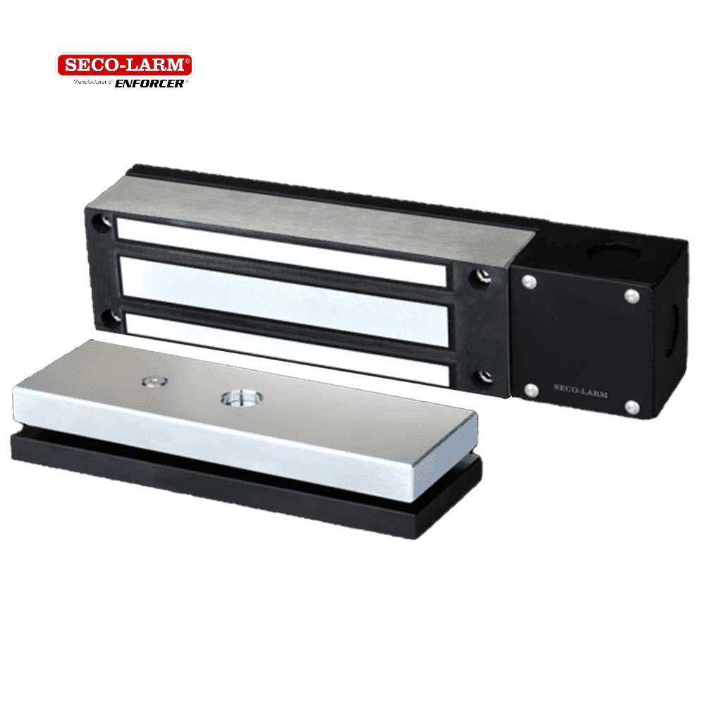 SECO-LARM E-942FC-1K3SQ 1,200-lb Electromagnetic, Face Mount, Weldable Gate Lock