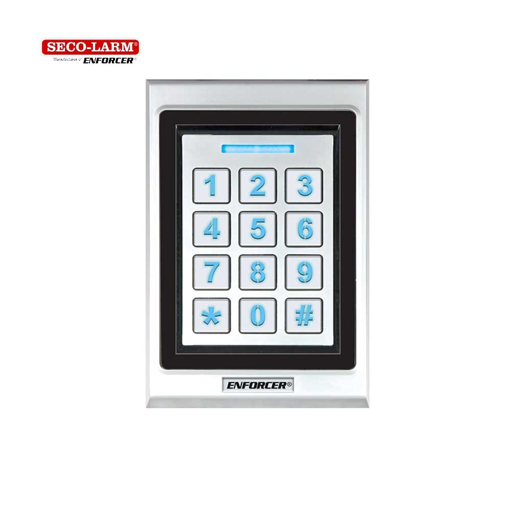 SECO-LARM SK-B141-PQ Bluetooth Access Controller - Single-Gang Keypad with Prox.