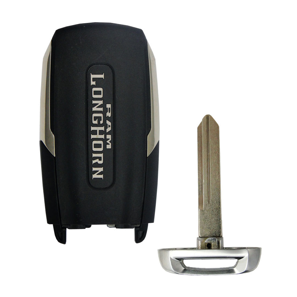 2019 RAM LongHorn 2500 3500 (Heavy Duty) Smart Key 5B FCC# GQ4-76T - Silver Sides - OEM New