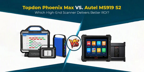 Autel MS919 S2 vs. Topdon Phoenix Max: Which High-End Scanner Delivers Better ROI?