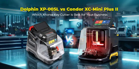 Xhorse Dolphin XP-005L vs Condor XC-Mini Plus II: Which Key Cutting Machine is Best for Your Business?