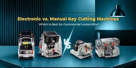 Electronic vs. Manual Key Cutting Machines: Which Is Best for Commercial Locksmiths?