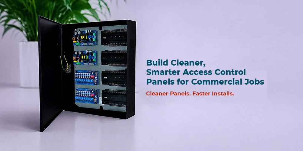 How to Build a Clean and Scalable Access Control Panel for Commercial Installations