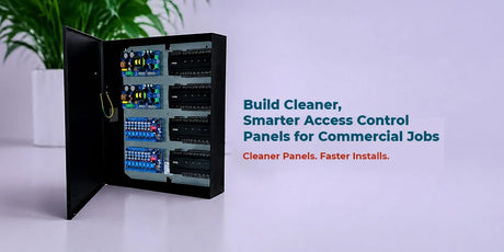 How to Build a Clean and Scalable Access Control Panel for Commercial Installations