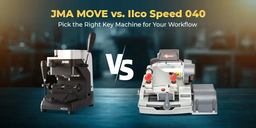 JMA MOVE vs. Ilco Speed 040: Which Key Machine is Right for Your Van?