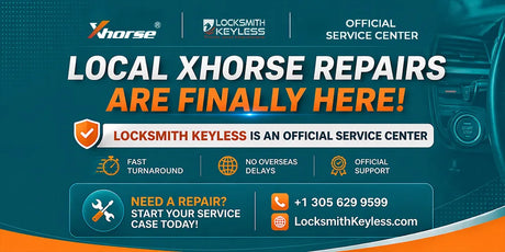 Local Xhorse Repairs are Finally Here: Locksmith Keyless is an Official Service Center