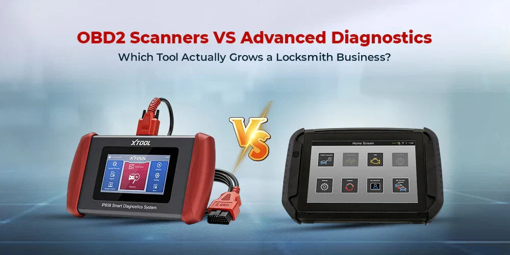OBD2 vs. Advanced Diagnostic Scanners: The Best Fit for Your Locksmith Business