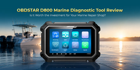 OBDSTAR D800 Marine Diagnostic Tool Review: Is It Worth the Investment for Your Shop?
