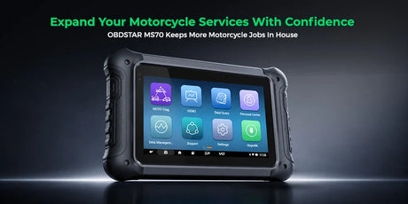 OBDSTAR MS70 Review: The Motorcycle Diagnostic Tool That Helps Shops Stop Sending Profit to the Dealer