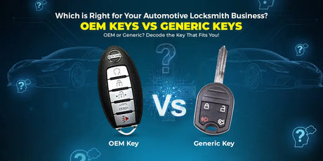 OEM Keys vs Generic Keys: Which Is Right for Your Automotive Locksmith Business?
