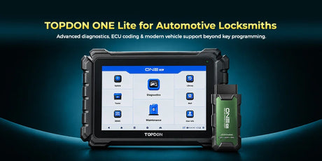 TOPDON ONE Lite Review: A Powerful Diagnostic and ECU Coding Tool for Automotive Locksmiths