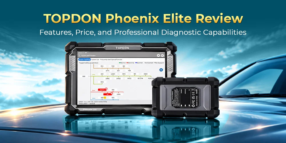 TOPDON Phoenix Elite Review: Features, Capabilities, and Price