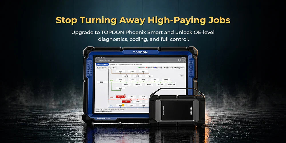 TOPDON Phoenix Smart: The Strategic Upgrade for High-Margin Diagnostics