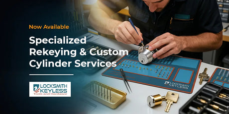 Now Available: Specialized Rekeying and Custom Cylinder Services for Locksmith Shops