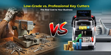 What Is the True Cost of a Low-Grade Key Cutter, and When Should a Locksmith Business Upgrade Its Core Equipment for Maximum ROI?