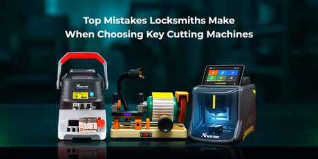 The Most Common Mistakes Locksmiths Make When Choosing Key Cutting Machines