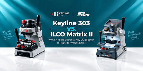 Keyline 303 vs. ILCO Matrix II: Comparing Premium Mechanical Key Duplicators