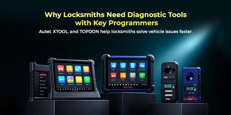 Why Every Automotive Locksmith Needs a Diagnostic Tool Alongside Their Key Programmer?