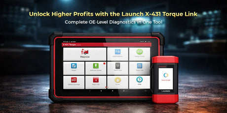 Why the Launch X-431 Torque Link is a Must-Have To Maximize Profit on Euro Diagnostics