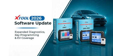 XTOOL 2026 Software Update: New Diagnostics, Key Programming & EV Coverage