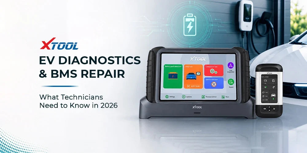 XTOOL EV Diagnostics & BMS Repair: What Technicians Need to Know in 2026