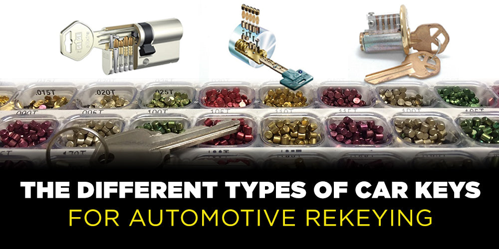 Types Of Keys Chart The Different Types of Car Keys for Automotive Rekeying: A Comprehensi ...